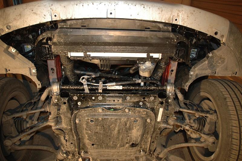 Защита радиатора для BMW X 1  11/2009 - 2014, V-2.0 TD AT, Sheriff, сталь 2,5 мм, арт. 03.2117