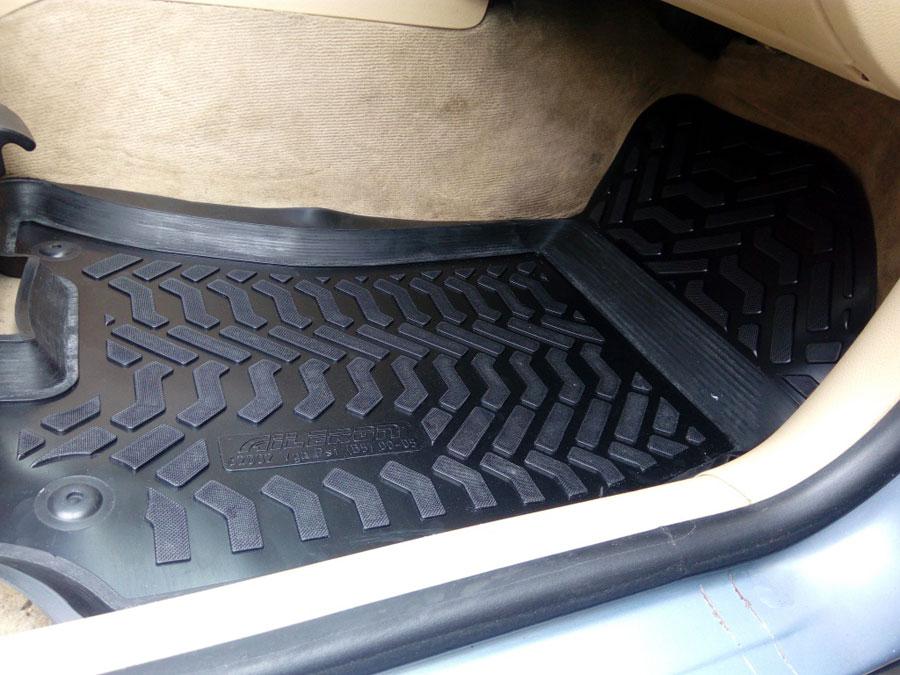 Ковры салонные модельные высокий борт 3D с подпятником для Volkswagen Passat B5 2000-2005, Элерон 62002