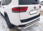 Защита заднего бампера для автомобиля Toyota Land Cruiser 300 GR Sport 2021 арт. TLCGRS300.21.13