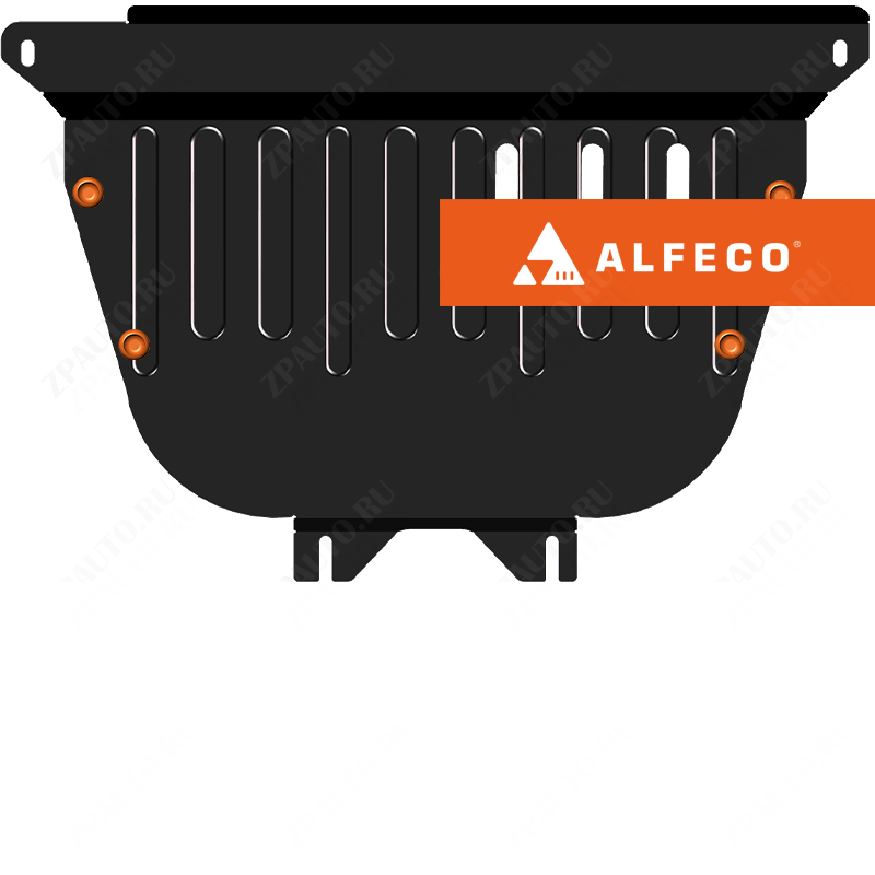 Honda Crossroad 2007-2010 V-all защита картера и КПП, ALFeco, сталь, 2 мм, арт. ALF0963st