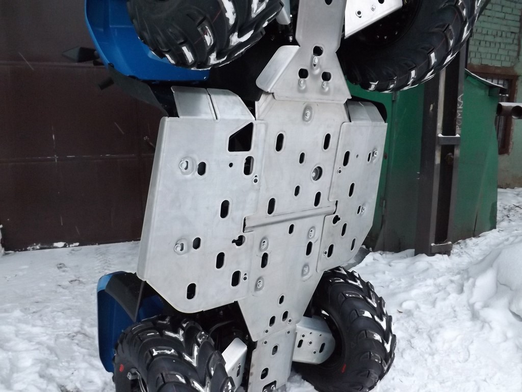 Комплект защиты квадроцикла CF Moto  X4 2016-, алюминий 4мм, ALFeco, арт. ALF14031al