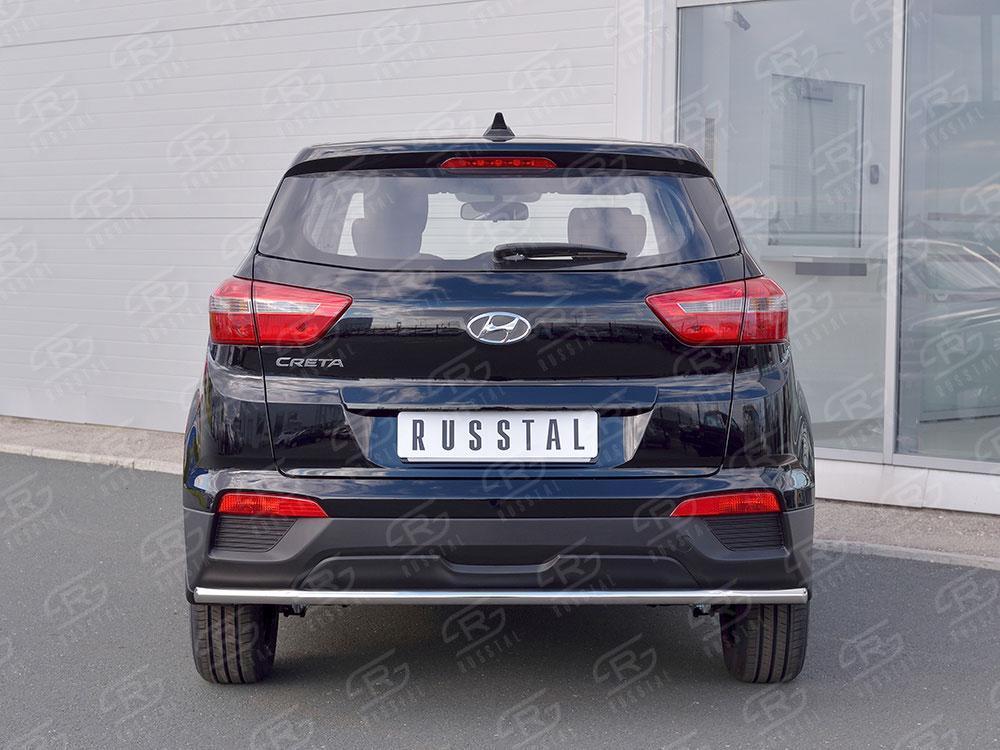 Защита заднего бампера d42 для Hyundai Creta 2016, Slitkoff HCRZ-002430