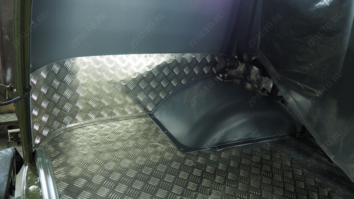 ABC.UAZ.BP.0004 ОБШИВКА САЛОНА УАЗ 3741 "БУХАНКА" , РИФЛ. АЛЮМ. 2ММ. АВС-ДИЗАЙН