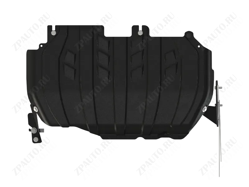 Защита РК для TANK 700 PHEV Hi4T Гибрид 2024- V-3.0 AT 4WD, Sheriff, сталь сталь 2,5 мм, арт. 56.6391 V2