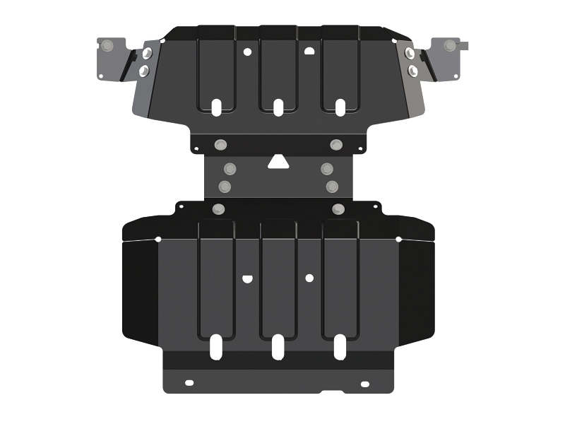 Защита картера для CHEVROLET Silverado  2019 -, V-6,6 V8 DURAMAX AT6 TD, Sheriff, сталь 2,5 мм, арт. 04.4366