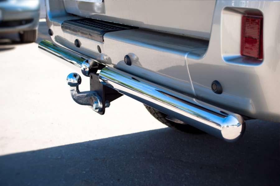 Защита заднего бампера d57 для UAZ Patriot, Slitkoff UPZ-000506