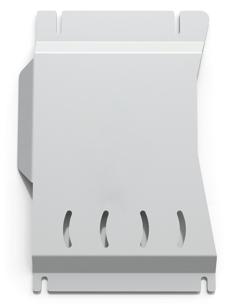 Защита КПП Rival для Jeep Commander 2005-2010, алюминий 3 мм, с крепежом, 333.2702.1