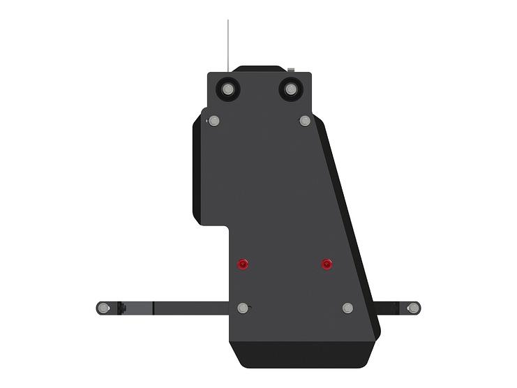 Защита КПП и РК для SSANG  YONG Stavic  2013 - 2019, V-2,2 TD АТ, Sheriff, сталь 3 мм, арт. 29.2509