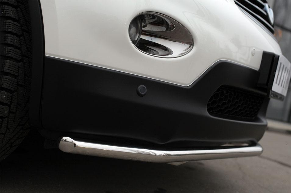 Защита переднего бампера d42 для Infiniti QX 50 2014-2016, Slitkoff IQXZ-001965