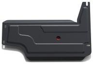 Защита РК АвтоБроня для Lada Niva Travel (V - 1.7) 2021-н.в., штампованная, сталь 1.8 мм, с крепежом, 111.01011.3