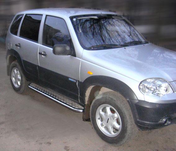Пороги лист d-43  для Chevrolet Niva 2009, Технотек NSVN_4