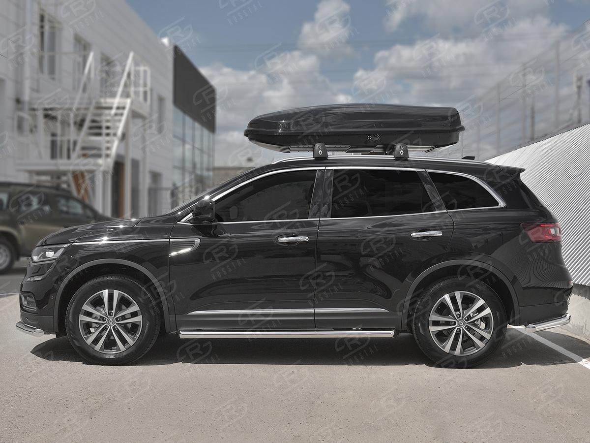 Пороги труба d57 (вариант 1) RKT-0029721 для автомобиля RENAULT KOLEOS 2017-, Slitkoff