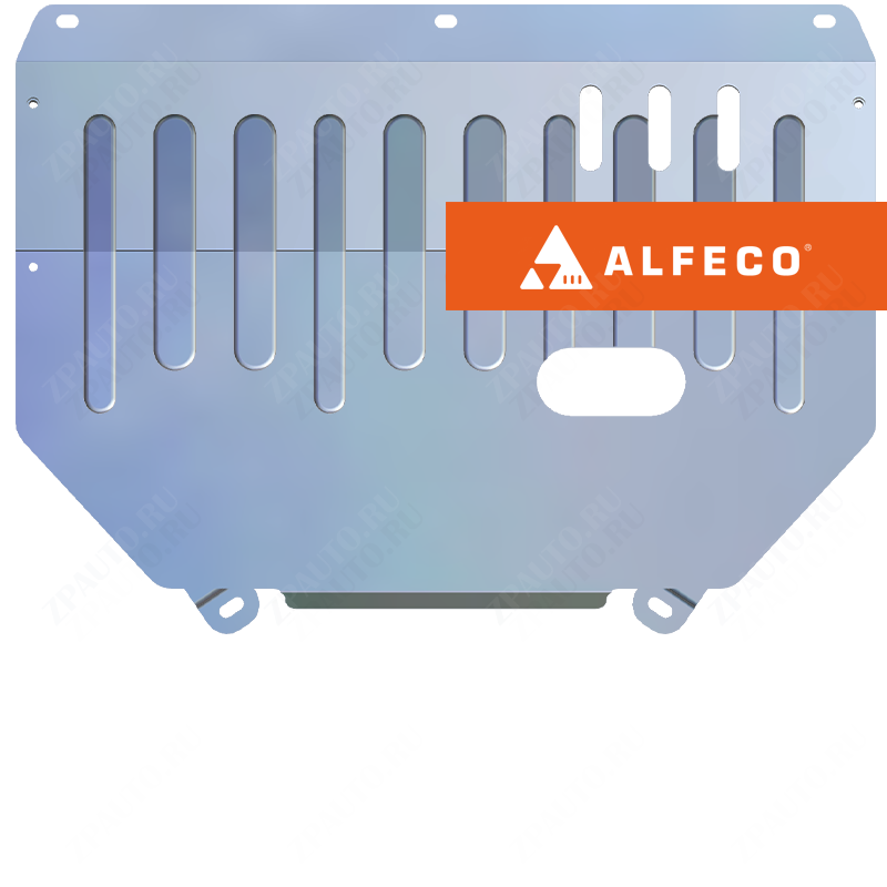 Защита  картера Audi 90 B3 1986-1991 V-кроме 1,6D;1,9D , ALFeco, алюминий 4мм, арт. ALF3015al-1