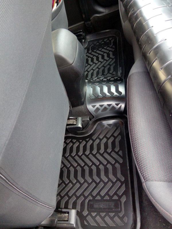 Ковры салонные модельные высокий борт 3D с подпятником для Mazda 3 II 2009 2003-2012, Элерон 60901