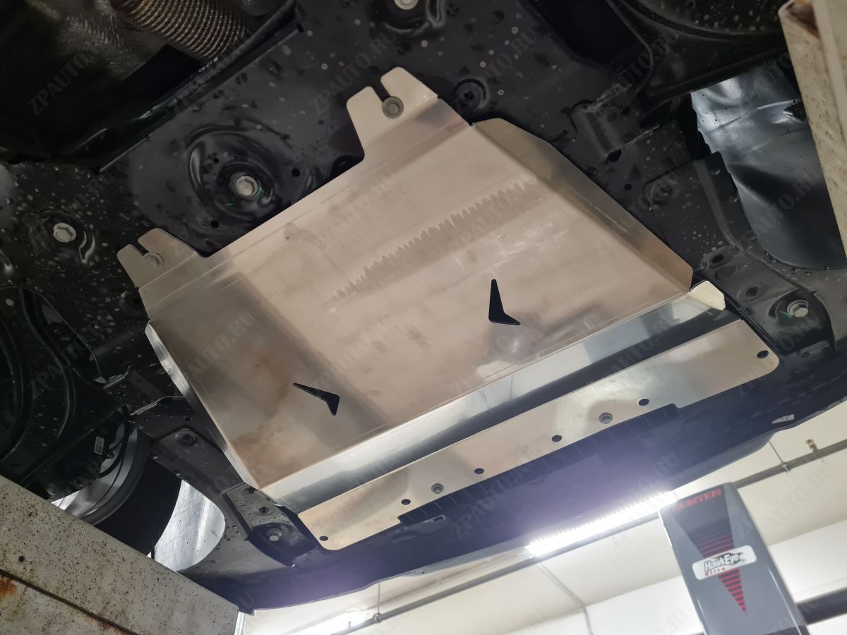 04.42ABC ЗАЩИТА КАРТЕРА ДВИГАТЕЛЯ И КПП CHEVROLET TRAILBLAIZER V-1.3 (2020-) (АЛЮМИНИЙ 4 ММ)