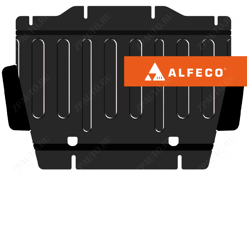 Oting Paladin 2023- V-2,0 4WD защита картера и редуктора переднего моста, ALFeco, сталь, 2 мм, арт. ALF7202st