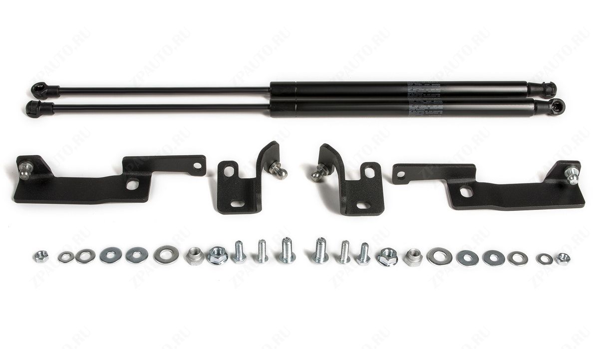 Амортизаторы капота АвтоУПОР (2 шт.) Mitsubishi Eclipse Cross (2017-2021), Rival, арт. UMIECL011