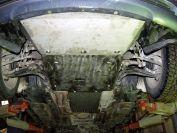 Защита картера для BMW 3 Series  1998 - 2001, V-2,5 4wd, Sheriff, сталь 2,0 мм, арт. 03.0639