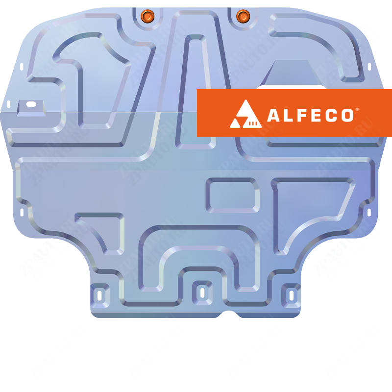 Защита  картера и КПП  Seat Altea 2004-2015 V-all , ALFeco, алюминий 4мм, арт. ALF2012al-1