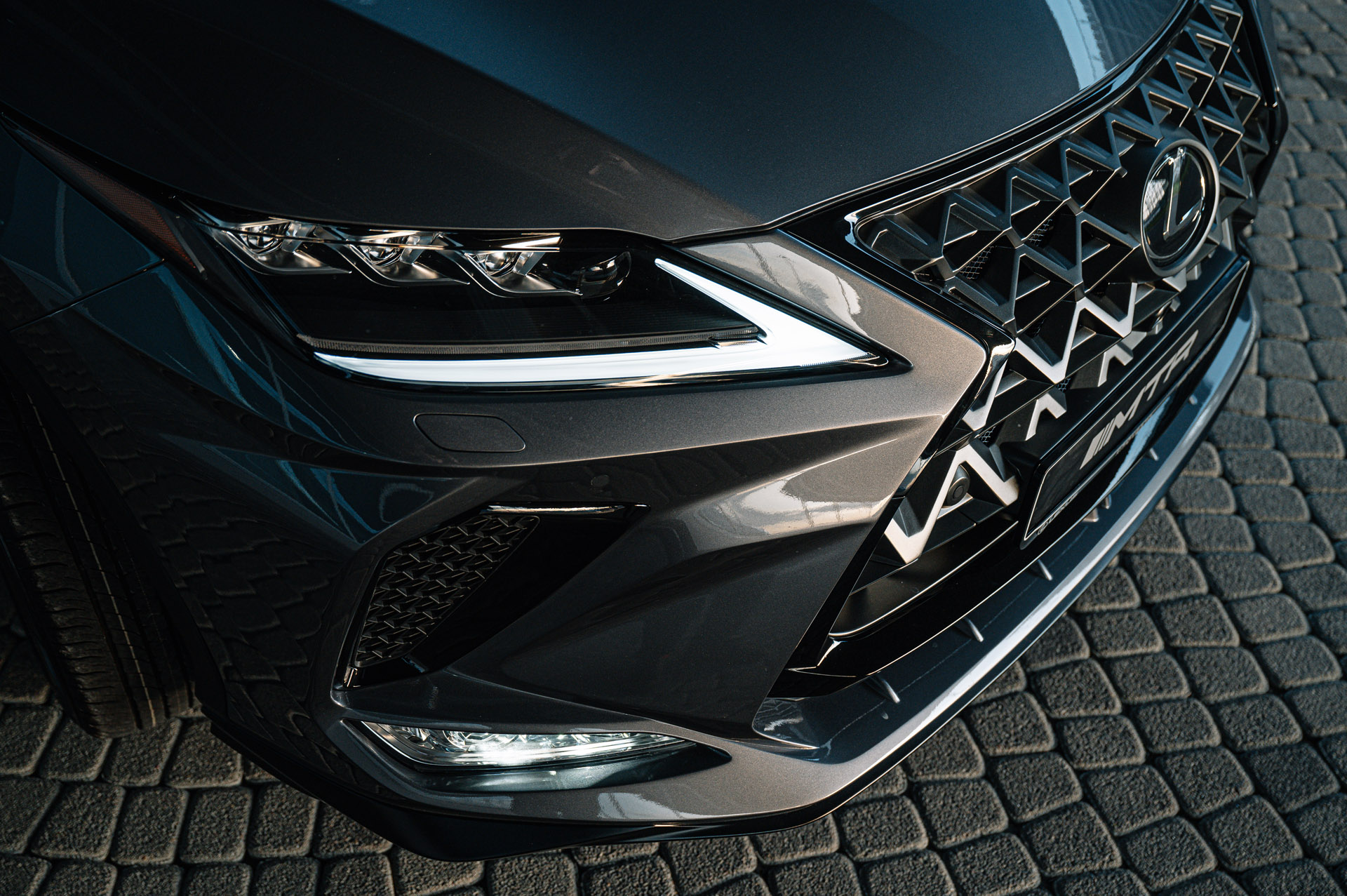 Облицовка переднего бампера в сборе для Lexus RX 2019-2022, MTR, арт. MTR-AL20-200542