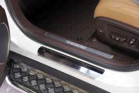 Накладки на пороги (лист зеркальный) 2шт для автомобиля Lexus RX200t/RX300/RX350/RX450h (AL20) 2015- (F-Sport)