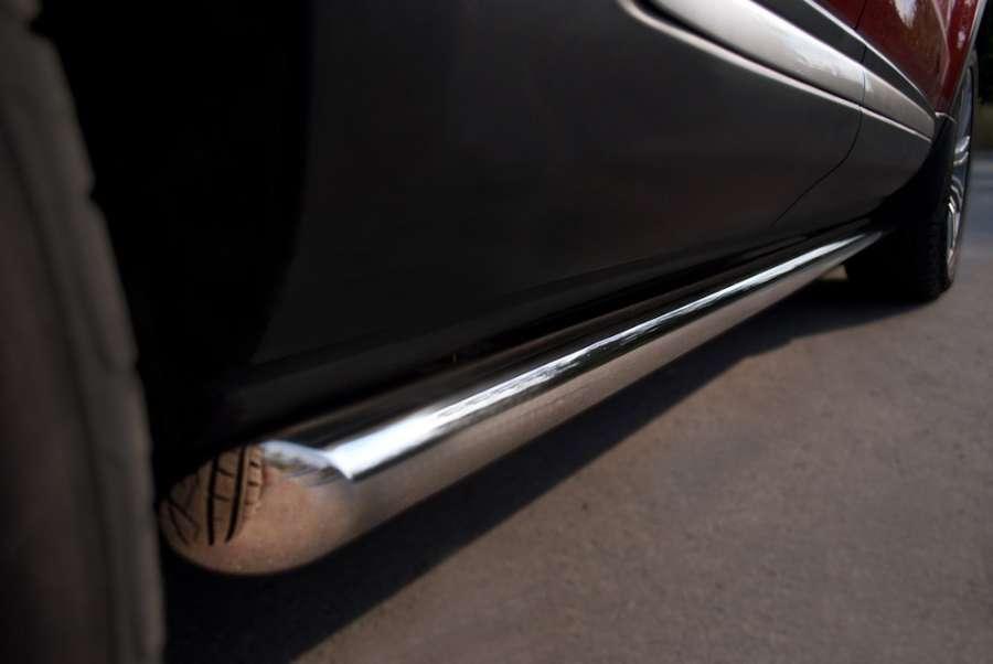 Пороги труба d57 вариант 1 для Land Rover Evoque Prestige Pure, Slitkoff REPT-0008041