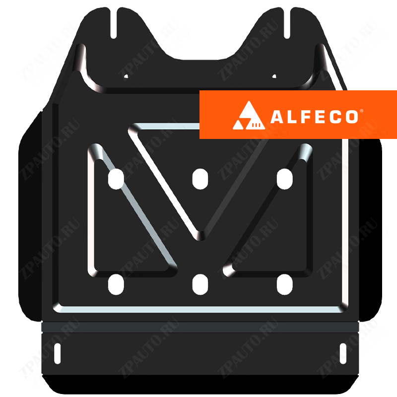 Защита  РК Mitsubishi L200 2015- V-all  , ALFeco, сталь 1.5мм, арт. ALF1449st