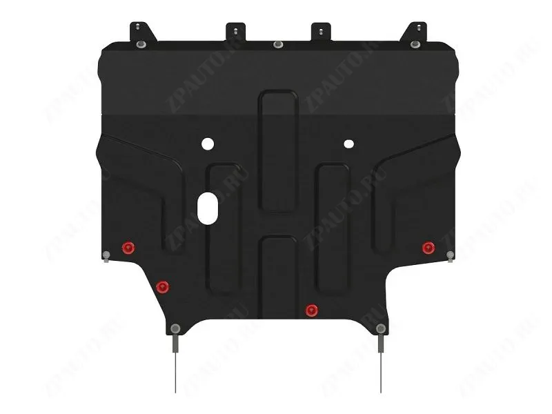 Защита картера и КПП для TOYOTA Corolla  2019 -, V-1,6 АТ FWD, Sheriff, сталь 2,0 мм, арт. 24.4660