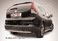 Защита заднего бампера d57 радиусная Honda CR-V 2L (2011-2015) , Slitkoff, арт. HCRV13-010