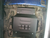 Защита  картера                         для  Chevrolet Tracker 1998-2004  V-1,6; 2,0 , ALFeco, сталь 2мм, арт. ALF2312st-1