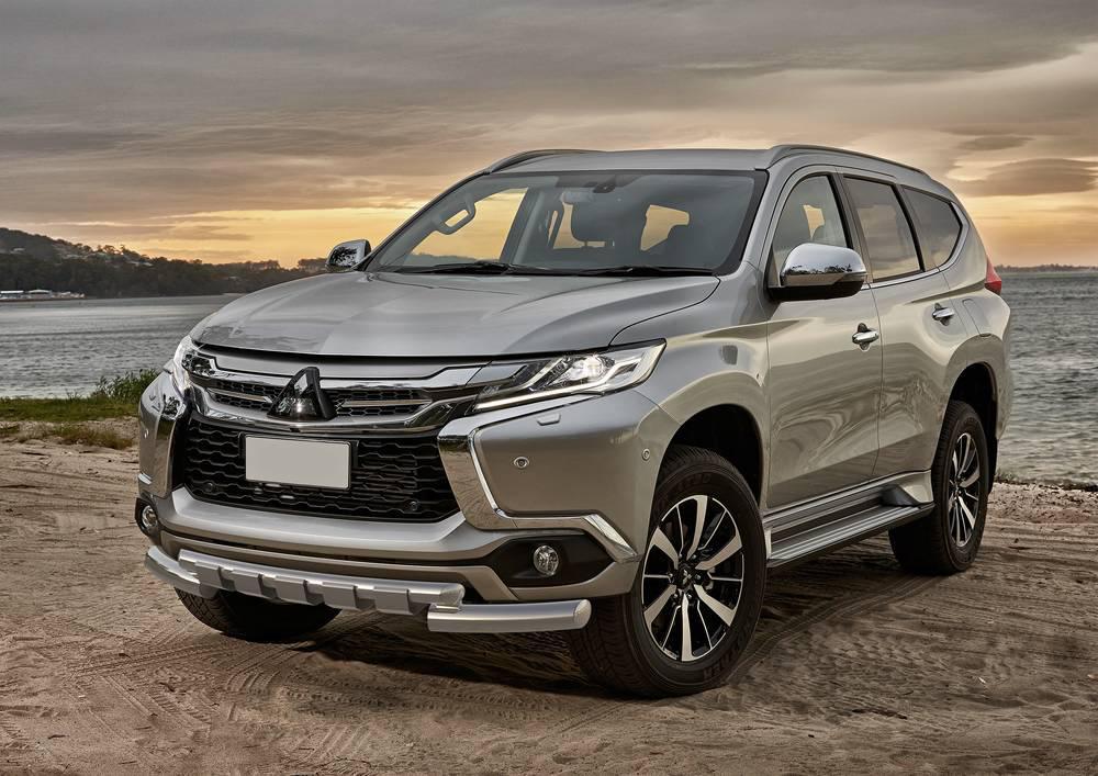 Защита переднего бампера "G" 76-60мм. для автомобиля MITSUBISHI Pajero Sport 2016.ZMSBPST16-05, Россия