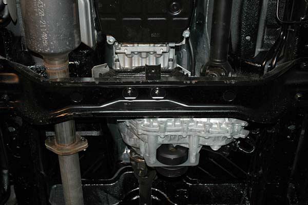 Защита АКПП и РК для SSANG  YONG Rodius  2005 - 2011, V-2,7 TD, Sheriff, сталь 2,5 мм, арт. 29.1213