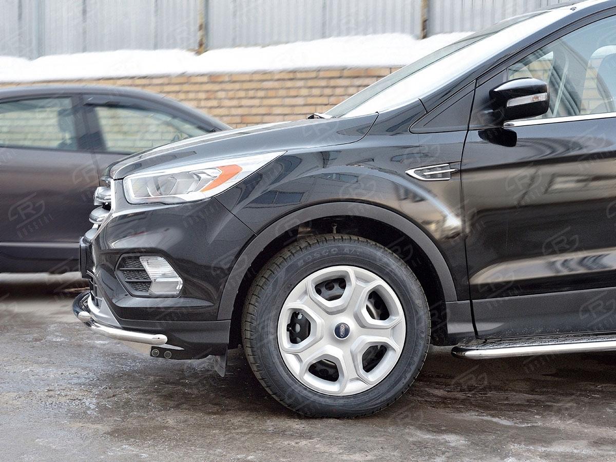 Защита переднего бампера d42/42 Ford Kuga 2016, Slitkoff FGZ-002594