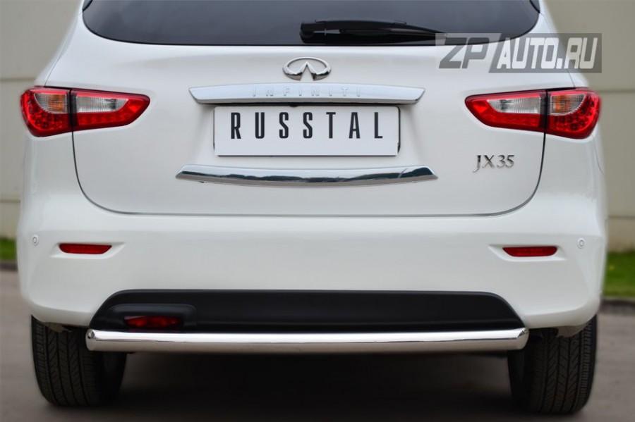 Защита заднего бампера d57 для Infiniti JX35, Slitkoff JXZ-001464
