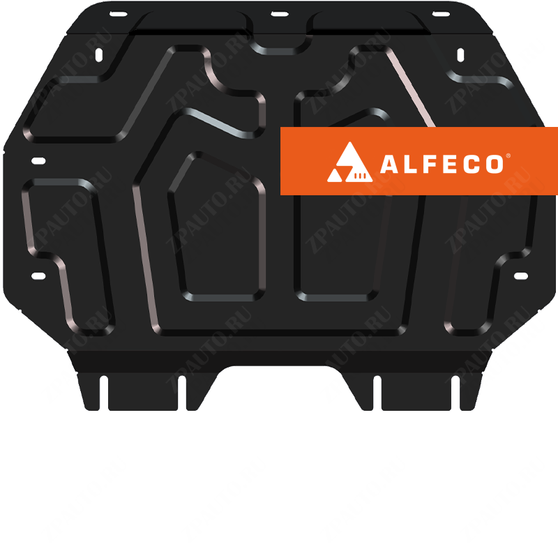 Honda Fit (GP, GK) 2013-2020 V-all 4WD защита картера и КПП, ALFeco, сталь, 2 мм, арт. ALF0947st-1