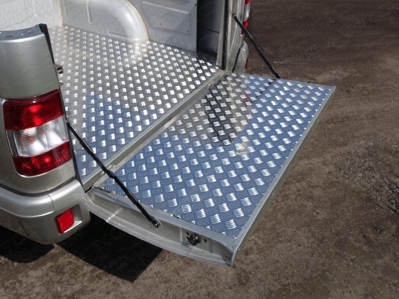 Защитный алюминиевый вкладыш в кузов автомобиля (борт) для автомобиля UAZ Pickup 2015- TCC Тюнинг арт. UAZPIC2016-02