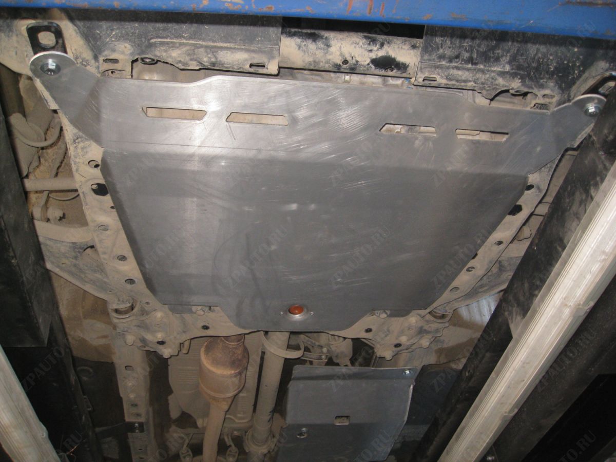 Защита  картера и КПП Honda CR-V IV 2012-2018 V-all , ALFeco, алюминий 4мм, арт. ALF0932al