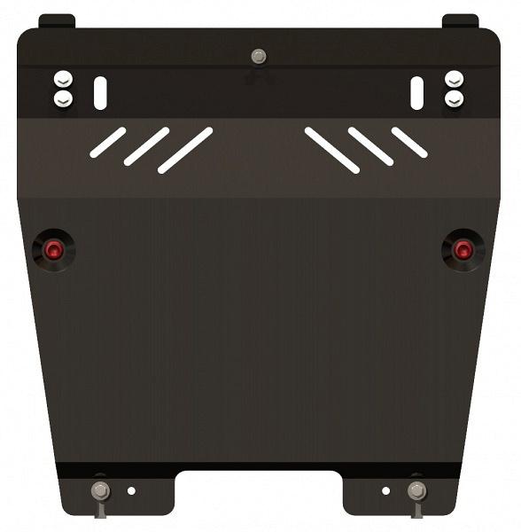 Стальная защита картера и КПП на Renault Duster, сталь 2 мм, Sheriff (Шериф) 18.2219