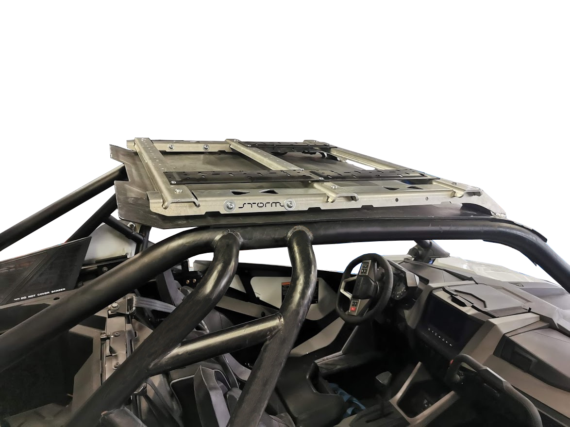 Багажник на крышу для POLARIS RZR PRO XP 2019 -, алюминий 4 мм, STORM, арт. MP 0604