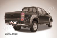 Уголки d76 Mazda BT-50 (2006-2011) Black Edition, Slitkoff, арт. MZB015BE