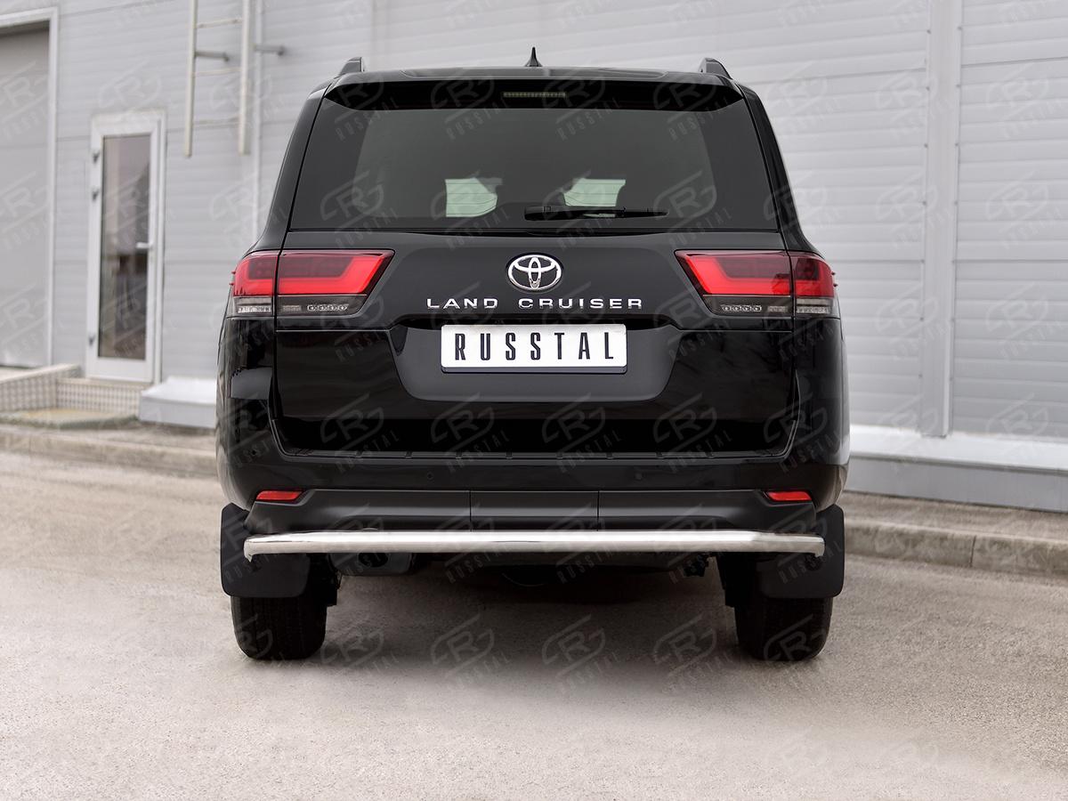 TOYOTA LAND CRUISER 300 2021 - Защита заднего бампера d57 секции TLCZ-003790