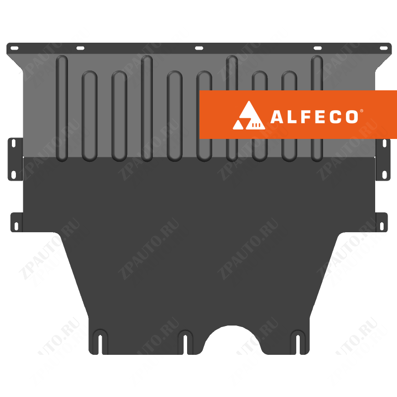 Защита  картера и КПП FAW Bestune T55 2021- V-all , ALFeco, сталь 2мм, арт. ALF4707st