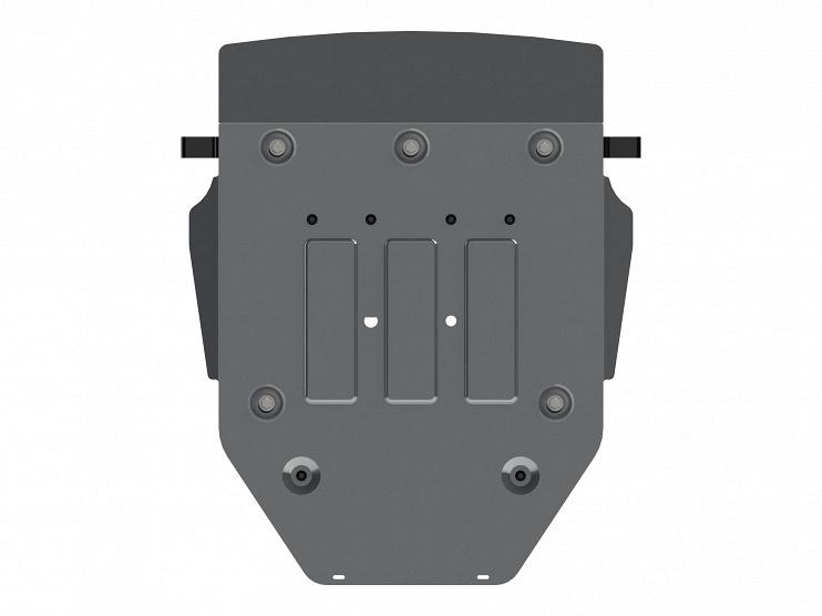 Защита картера для BMW 1 Series  2011 - 2019, V-1.6 AT , Sheriff, алюминий 5 мм, арт. 03.2589