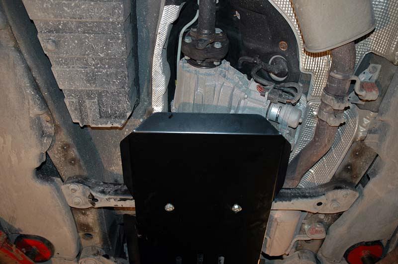 Защита КПП для VOLKSWAGEN Touareg  2003 - 2010, V-2.5 TDI, Sheriff, сталь 2,5 мм, арт. 26.0793