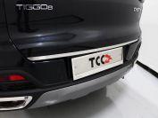 Накладка на заднюю дверь (лист шлифованный) для автомобиля Chery Tiggo 8 2020 TCC Тюнинг арт. CHERTIG820-03