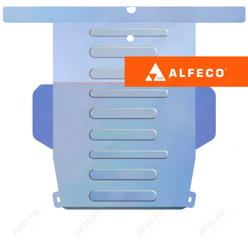 Защита  картера и КПП Toyota Corollа (E100) 1991-1997 V-1,4;1,6;1,8 , ALFeco, алюминий 4мм, арт. ALF2427al