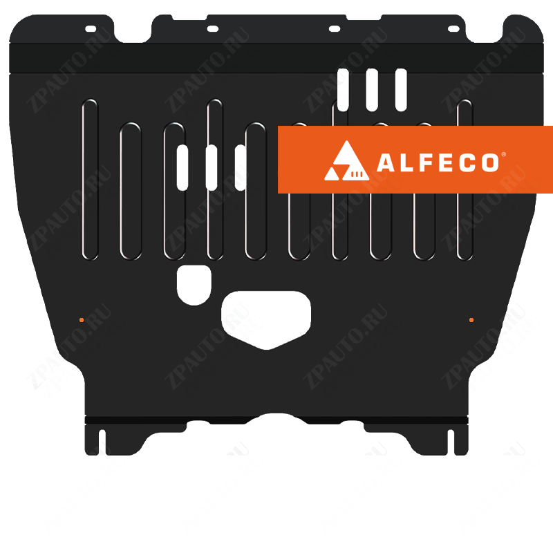 Peugeot 207i (хэтчбек) 2016- V-1,6 113 л.с. защита картера и АКПП (сборка Иран), ALFeco, сталь, 2 мм, арт. ALF1712st