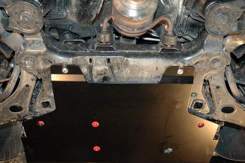 Защита картера и КПП для CHRYSLER Grand Voyager  2007 - 2011, V-2,8 DIZ, Sheriff, сталь 2,5 мм, арт. 04.1505