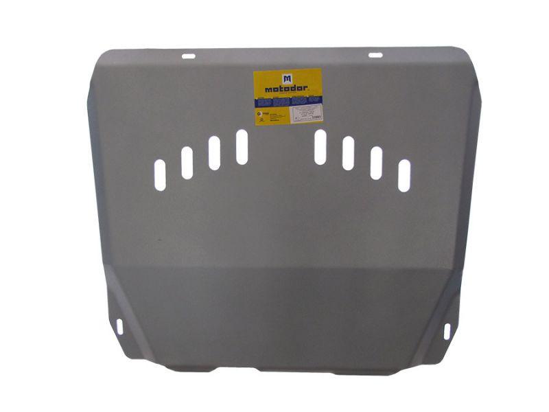 Защита двигателя, кпп алюминиевая Motodor для Cadillac SRX 2009-2012- (5 мм, алюминий), 33503