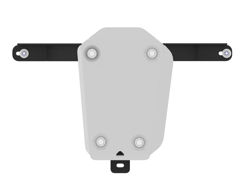 Защита редуктора для BMW X 4  2019 -, V-2,0 AT AWD; 3,0 АТ AWD, Sheriff, алюминий 4 мм, арт. 03.4390